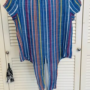 Striped Multicolor Women's Top